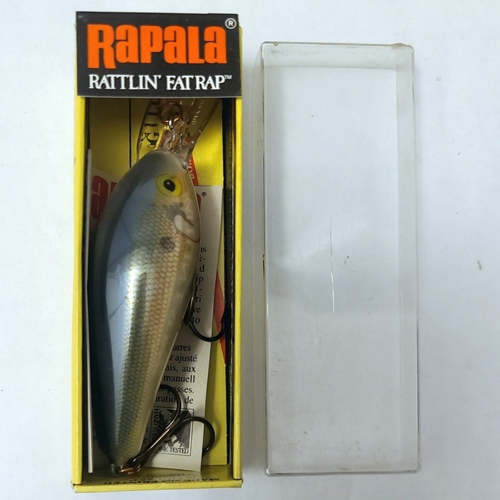 NEW RAPALA Rattlin' Fat Rap RFR-7 SD Shad Discontinued Collectible Fishing Lure